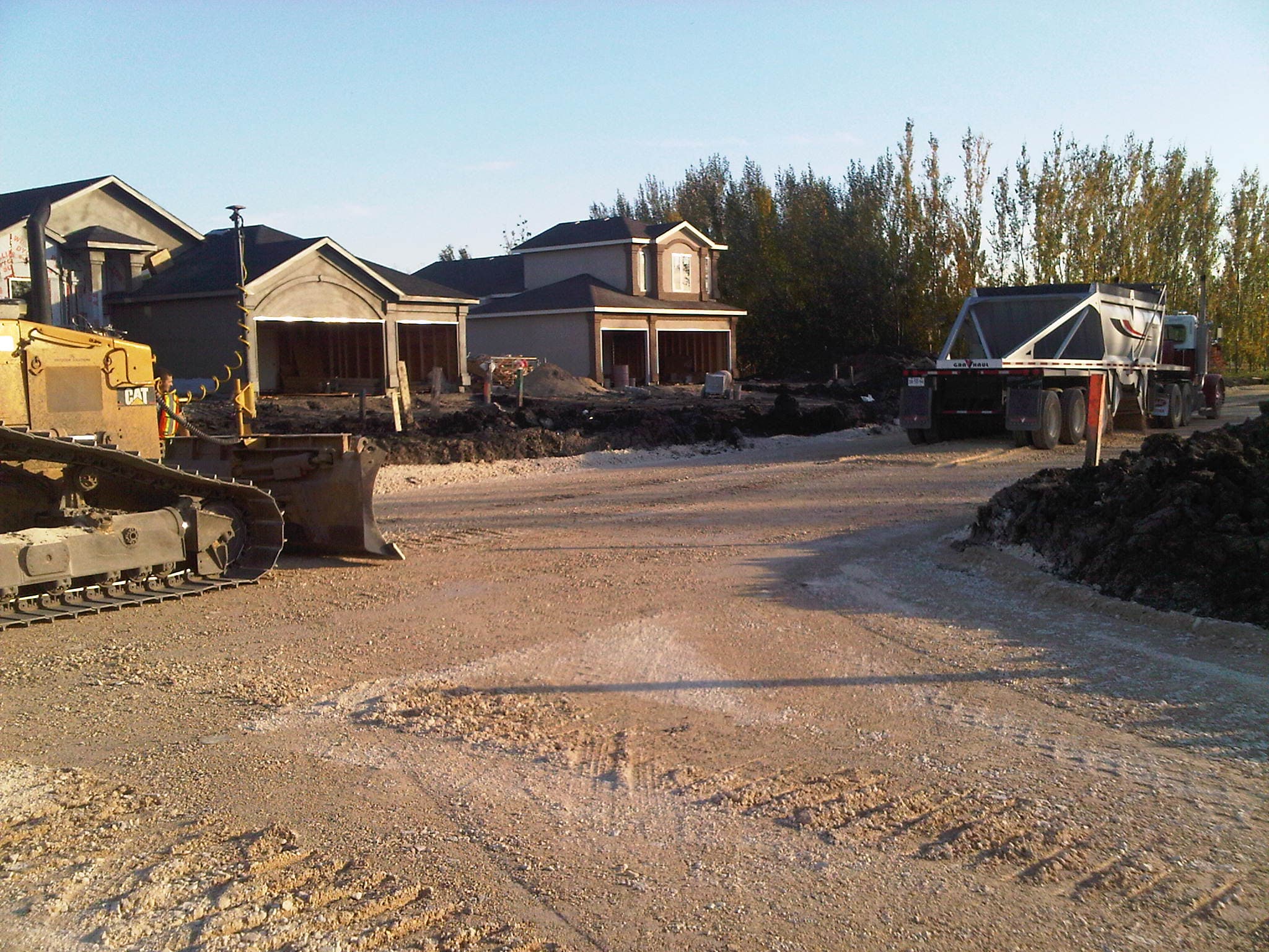 A subdivision in Sanford, Manitoba.